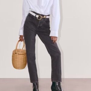 Everlane The 90’s Cheeky Jean in Washed Black 🆕